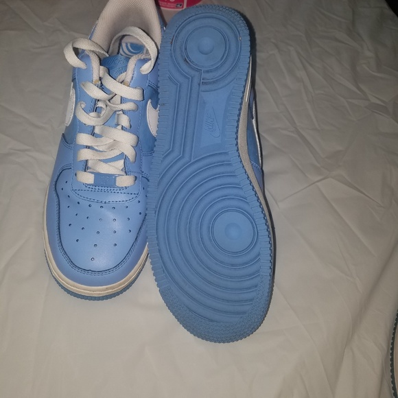Nike Air Force 1 Low University Blue White Sz 8 - Picture 2 of 6